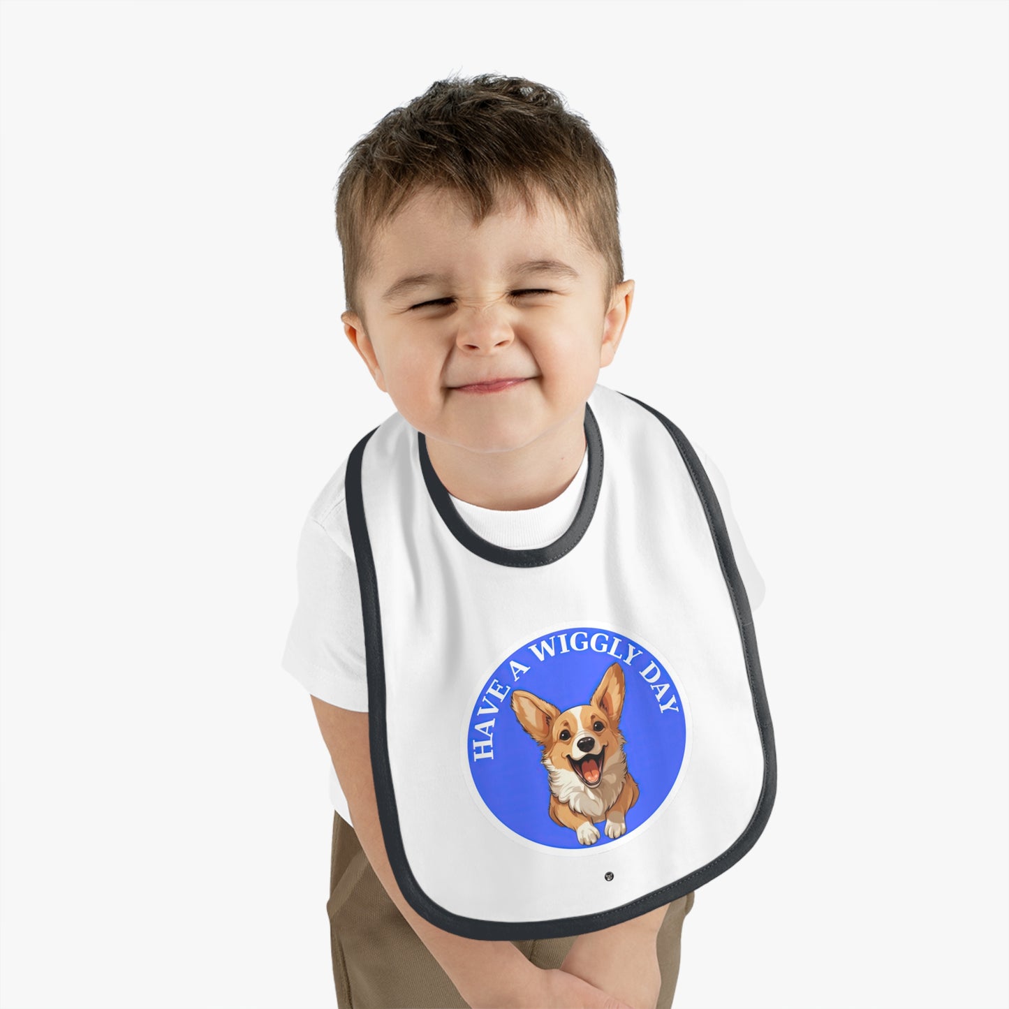 Have a Wiggly Day - Baby Bib