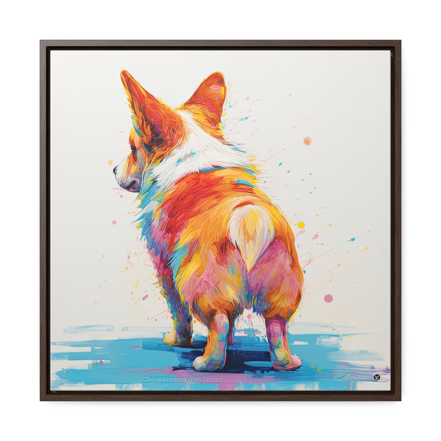 Rump Toast - Framed on Canvas