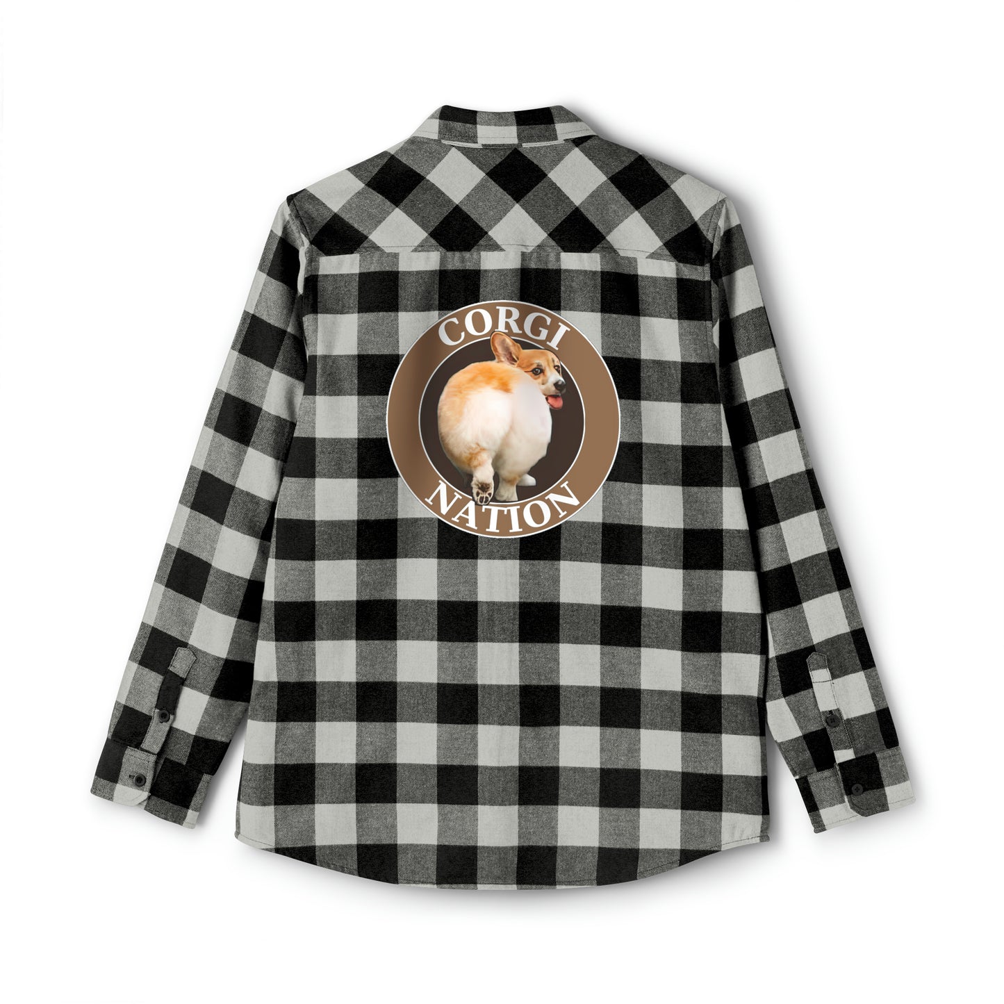 Corgi Nation - Flannel Shirt