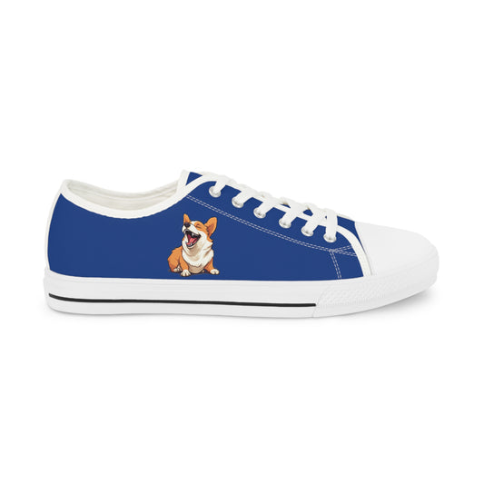 Comical Corgi - Men's Low Top Sneakers