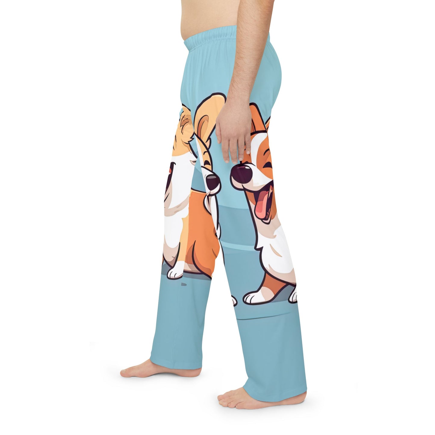 Corgi Couple Men's Pajama Pants