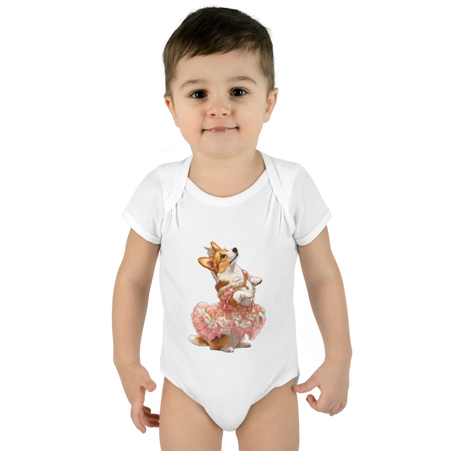 Princess Corgi Infant Bodysuit