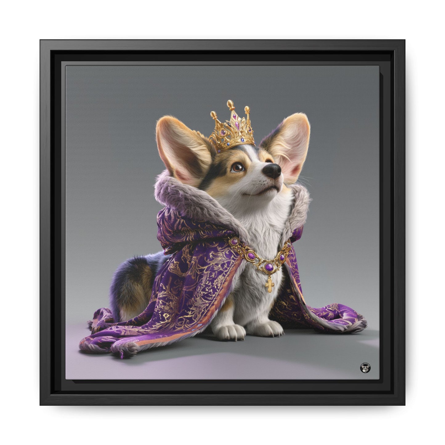 King Pup on Canvas