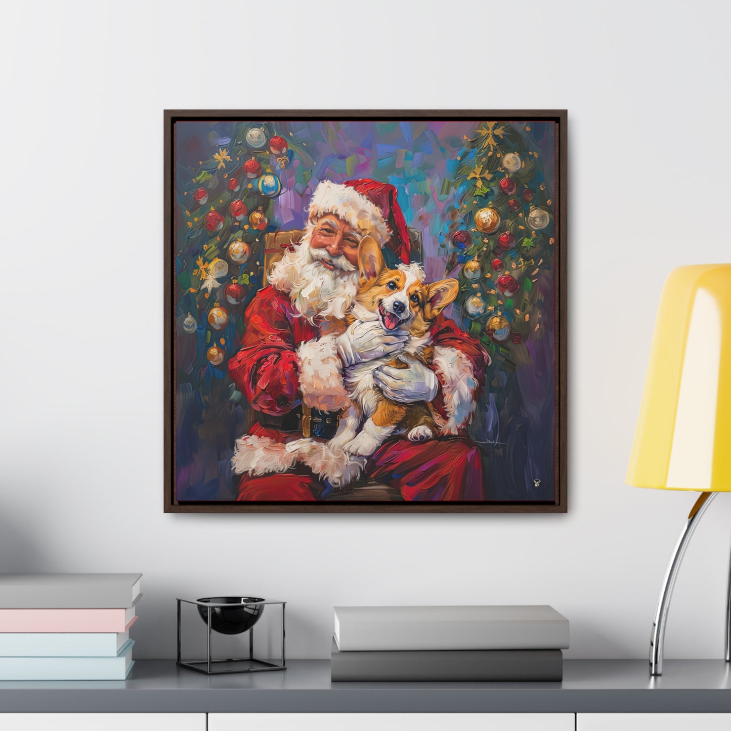 Nice List - Framed on Canvas