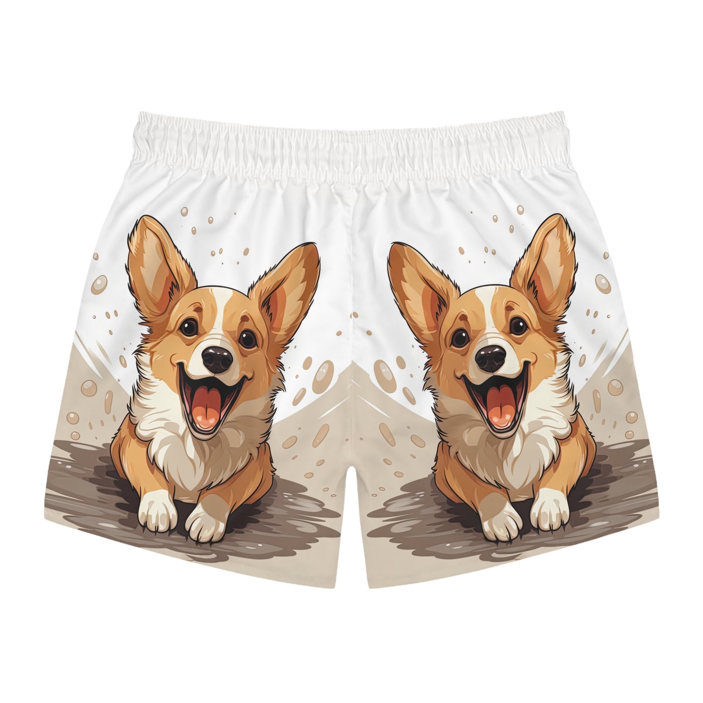 Corgi Cuteness Swim Trunks