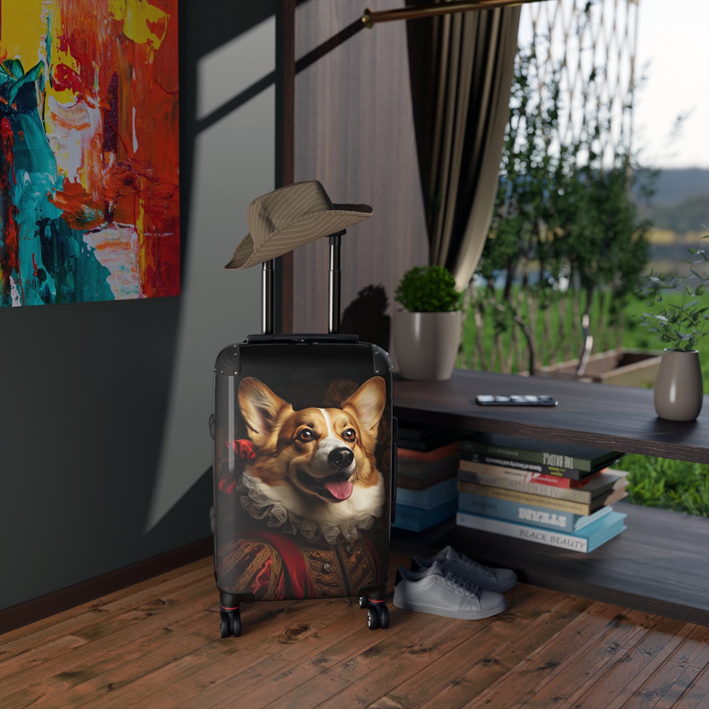 Renaissance Corgi - Suitcase