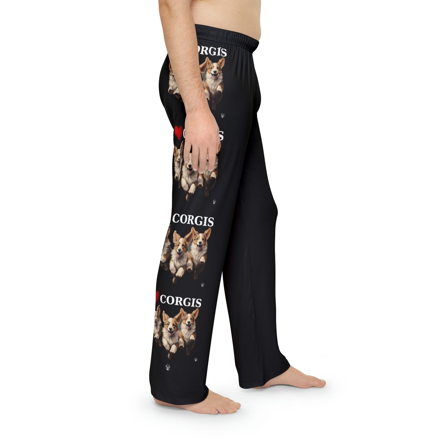 I Heart Corgis - Men's Pajama Pants