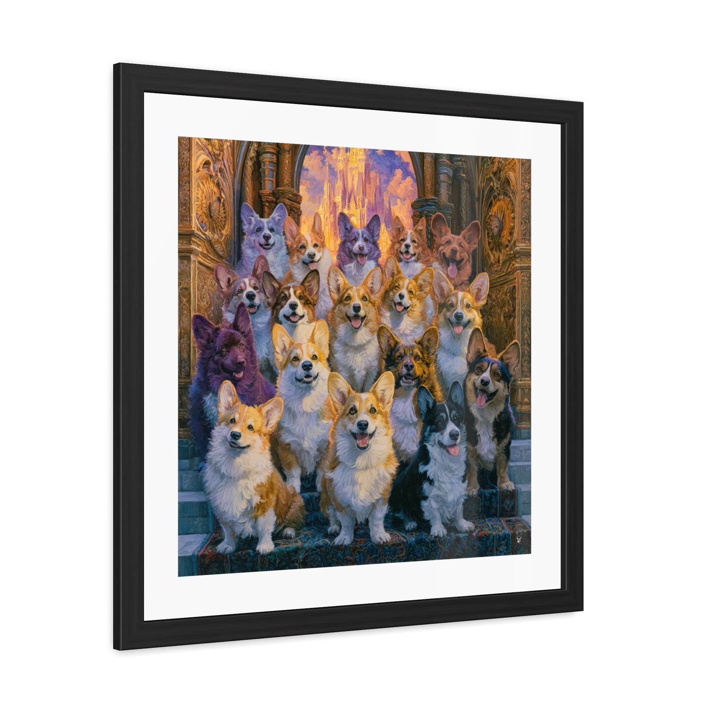 Pearly Gates Framed Print
