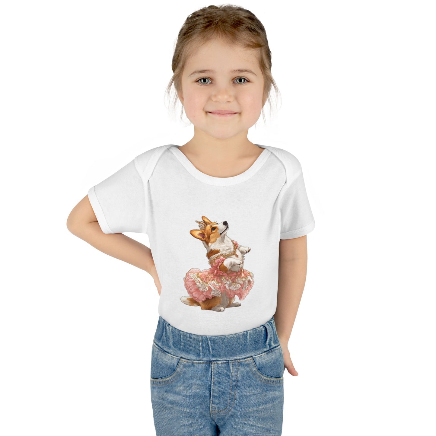 Princess Corgi Infant Bodysuit