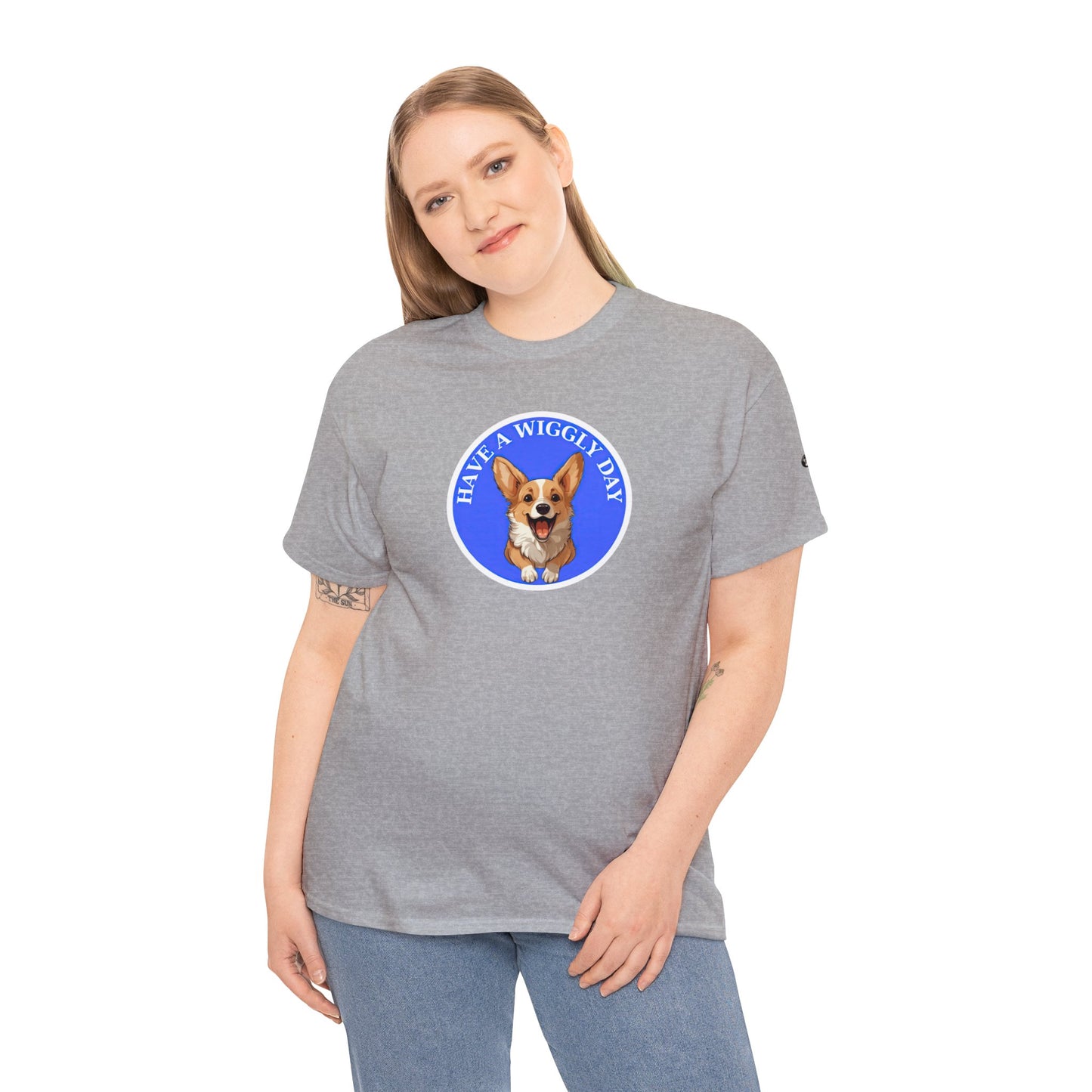 Have a Wiggly Day - Unisex Heavy Cotton Tee