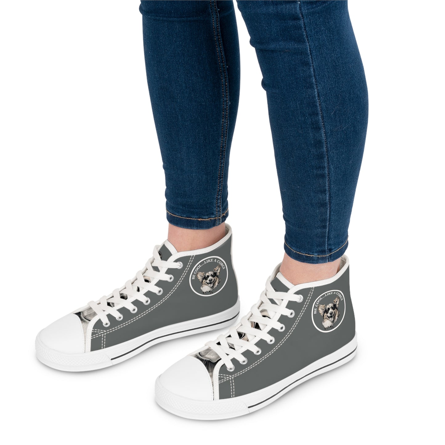 Be Cool - Women's High Top Sneakers