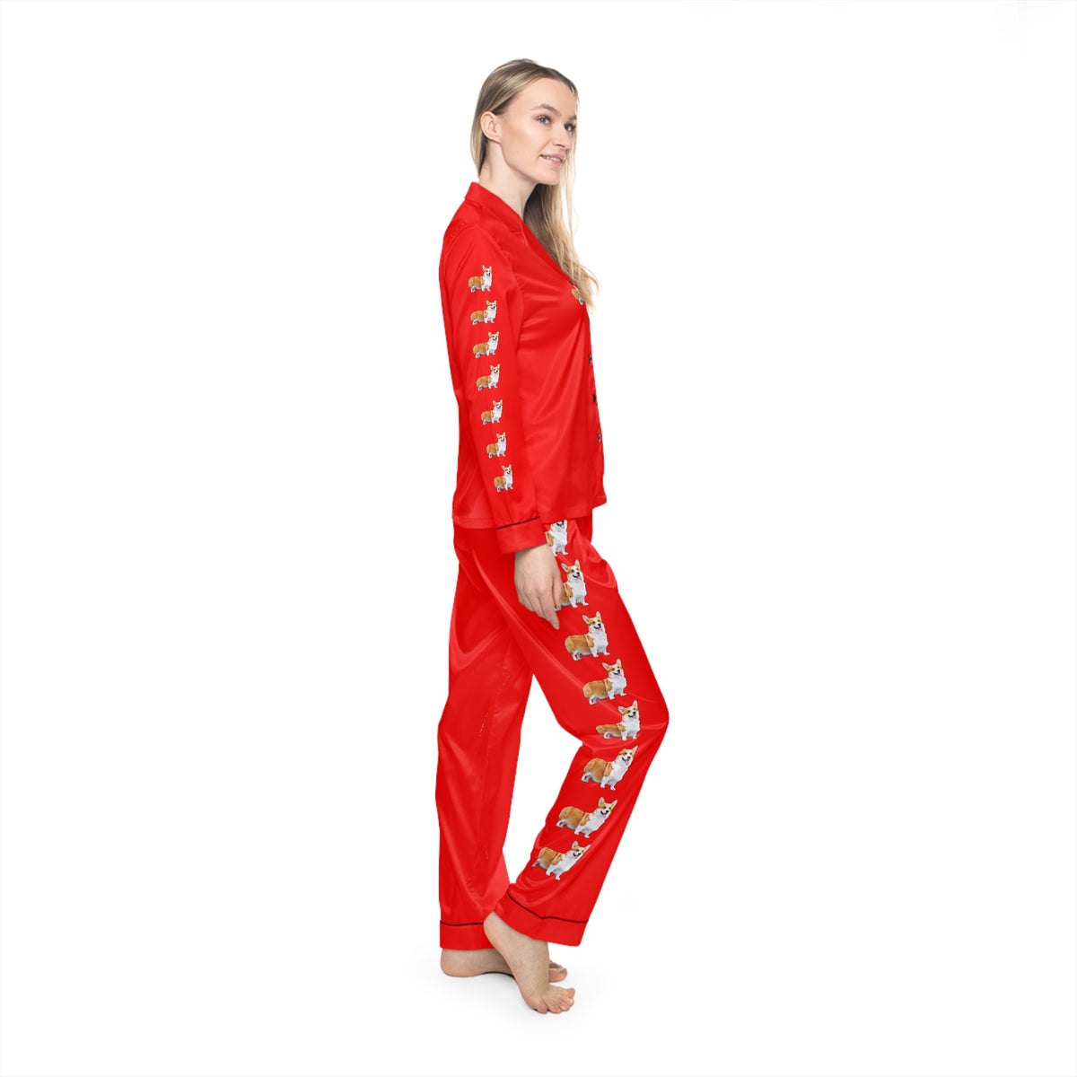 Best In Show Silky Red Pajamas
