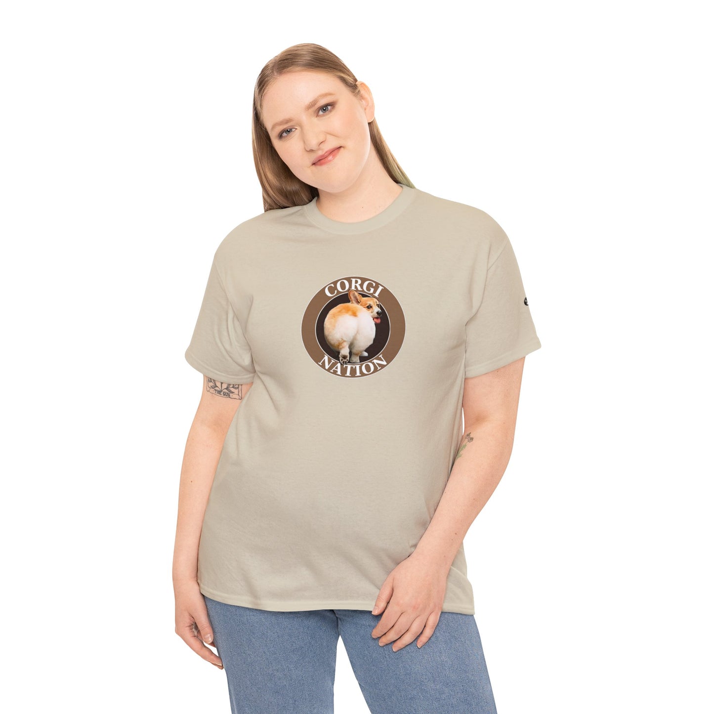 Corgi Nation - Unisex Heavy Cotton Tee