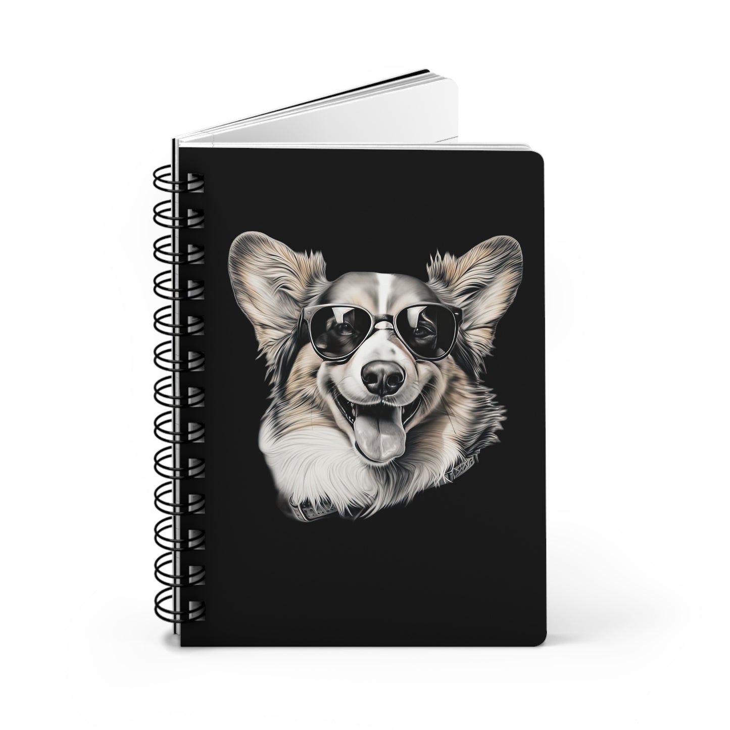 Corgi Cool - Spiral Bound Notebook