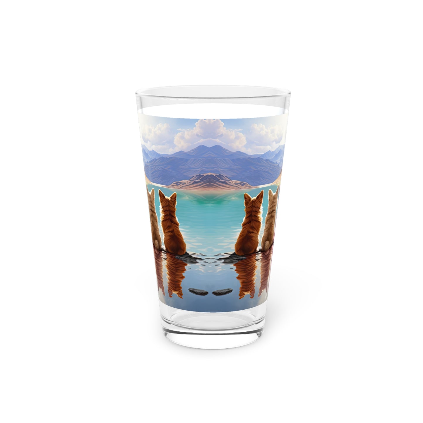 Corgi Lake - Pint Glass