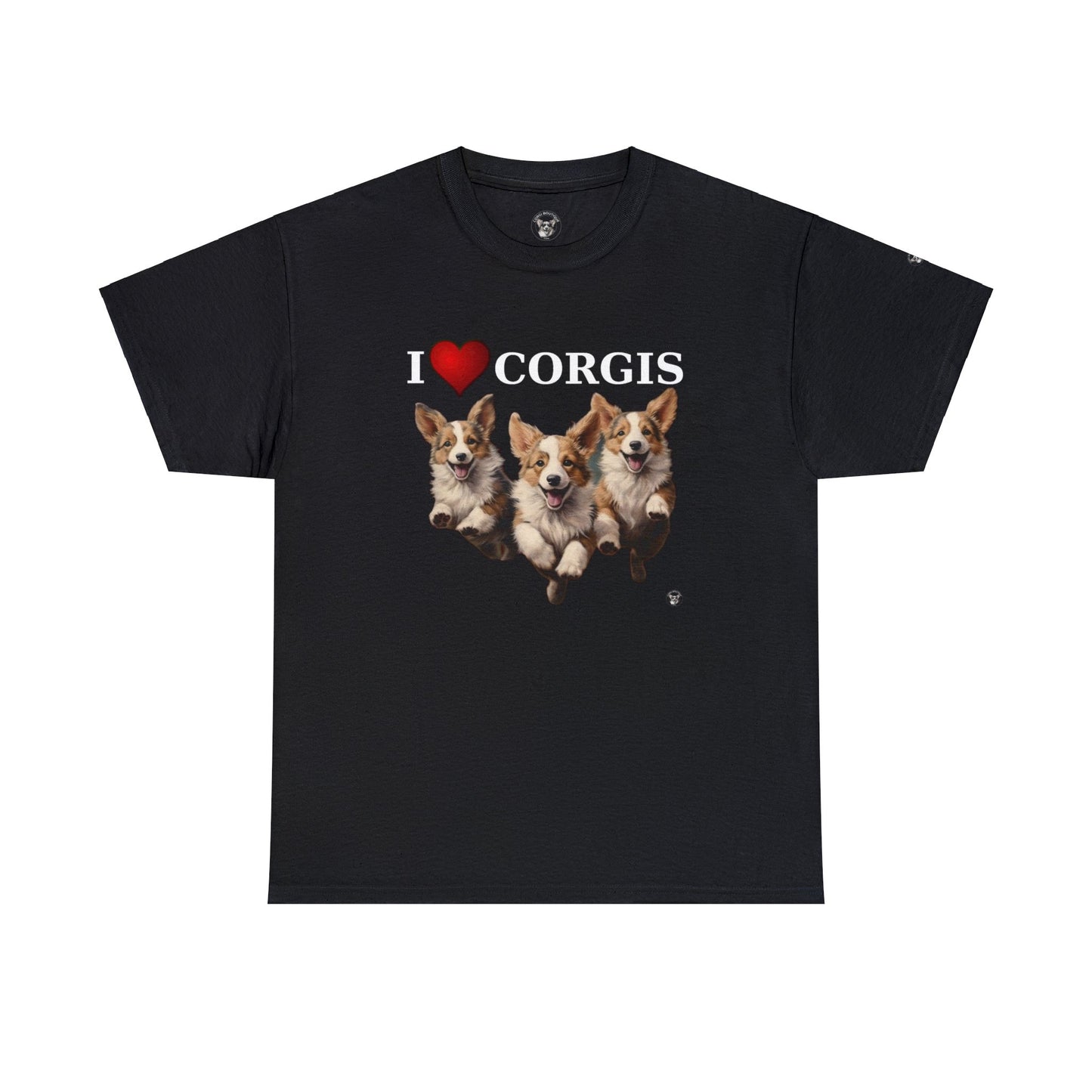I Heart Corgis - Unisex Heavy Cotton Tee