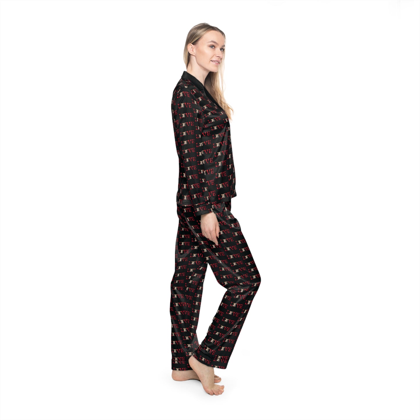 LOVE Silky Pajamas