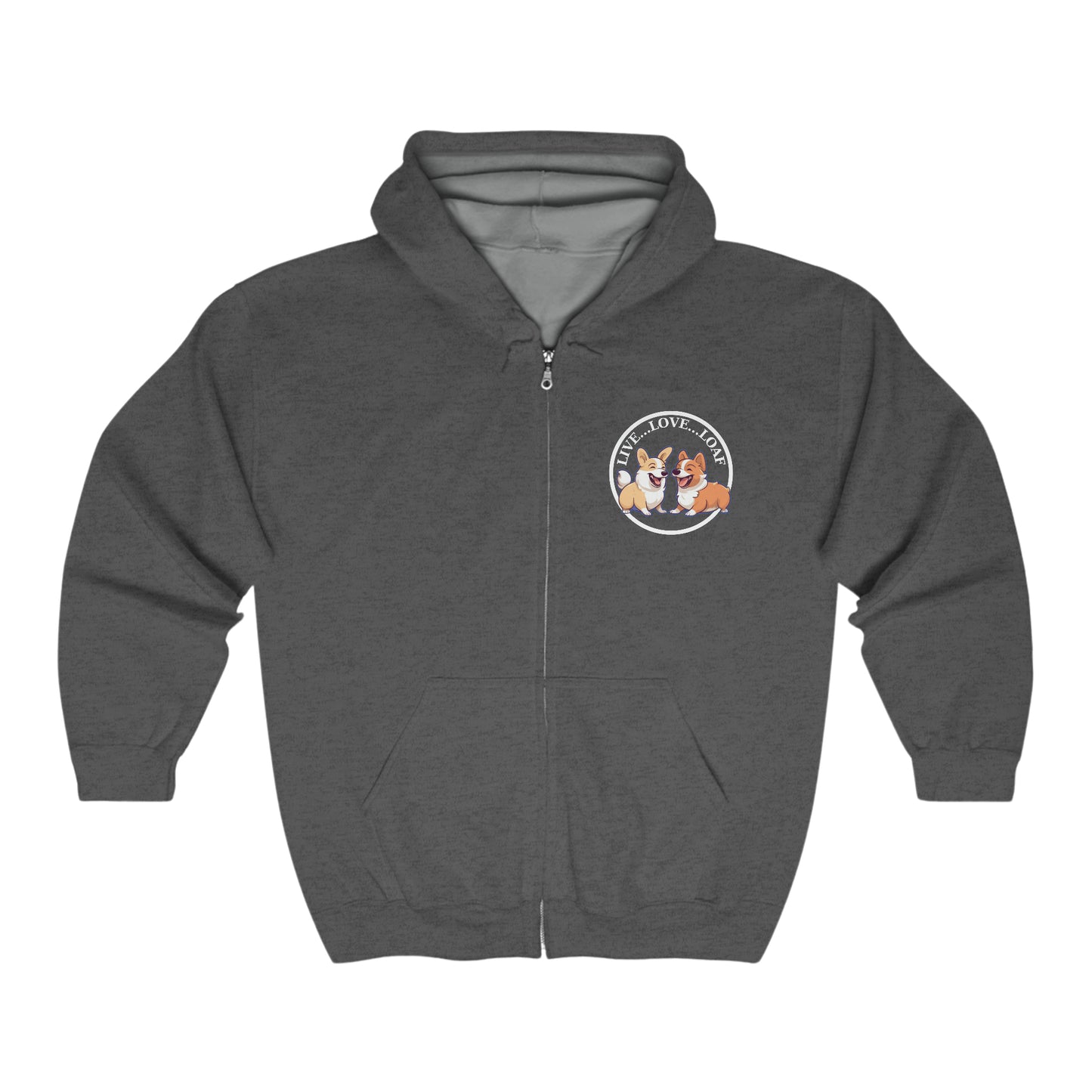 Live...Love...Loaf - Zip Hoodie