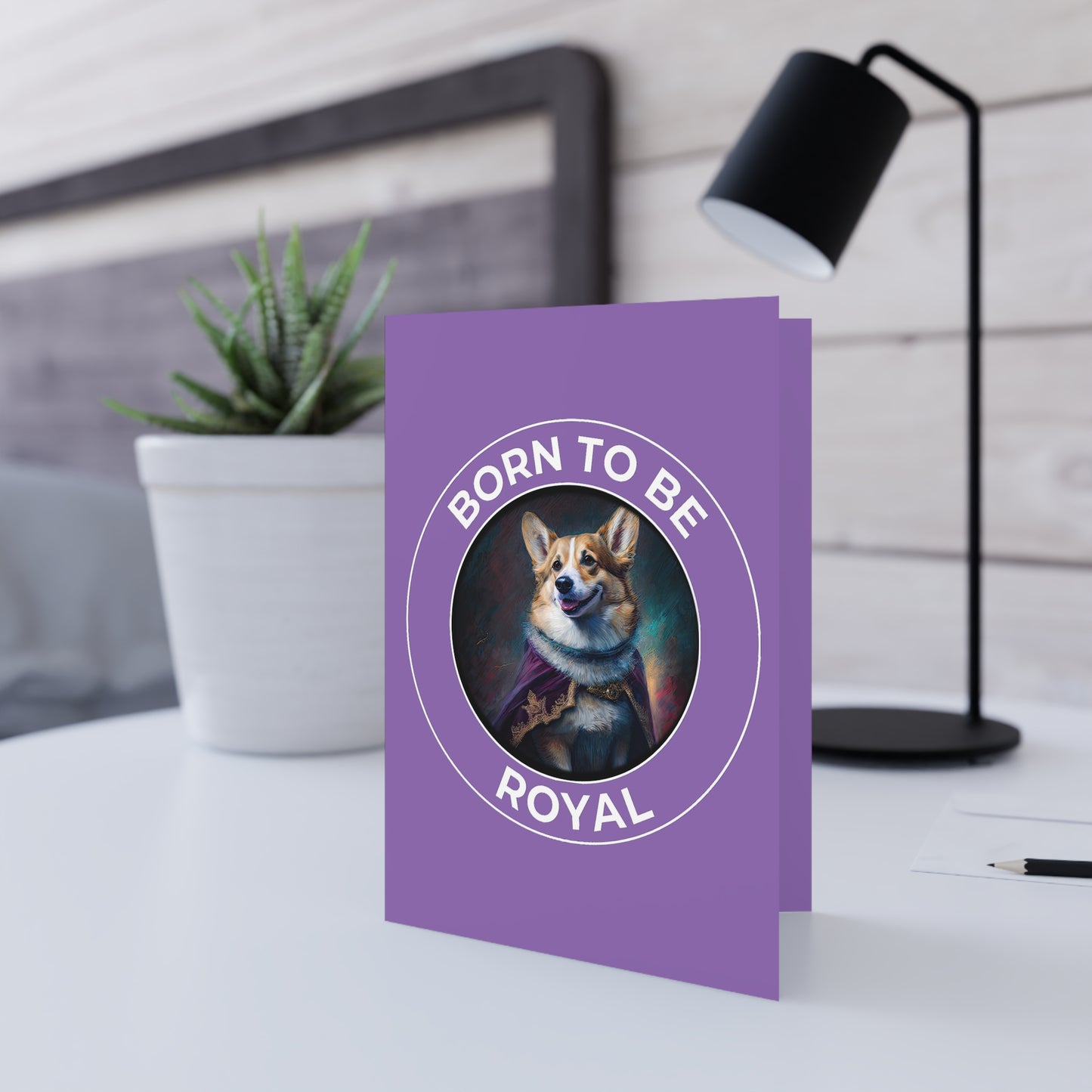 Born To Be Royal - Greeting Card
