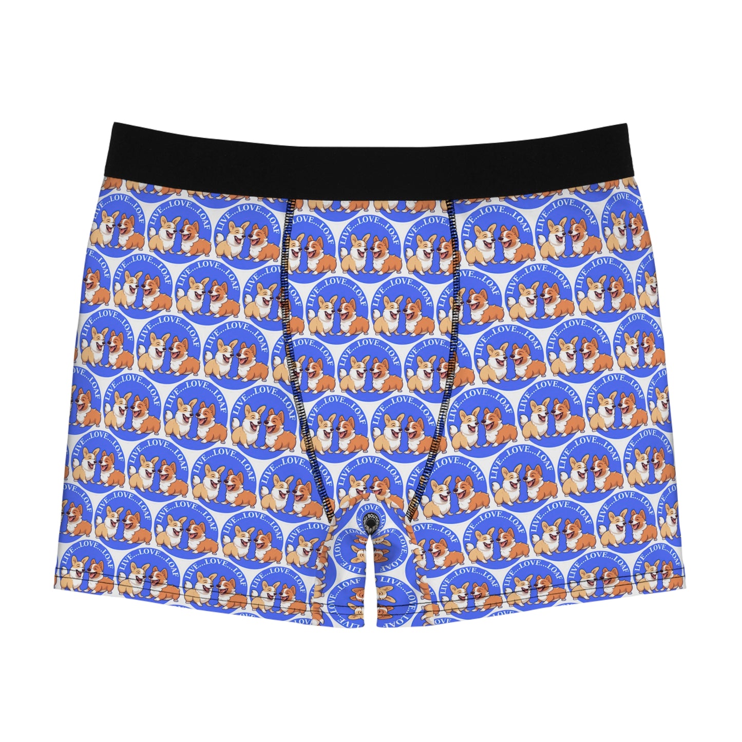 Live...Love...Loaf Mosaic Boxer Briefs