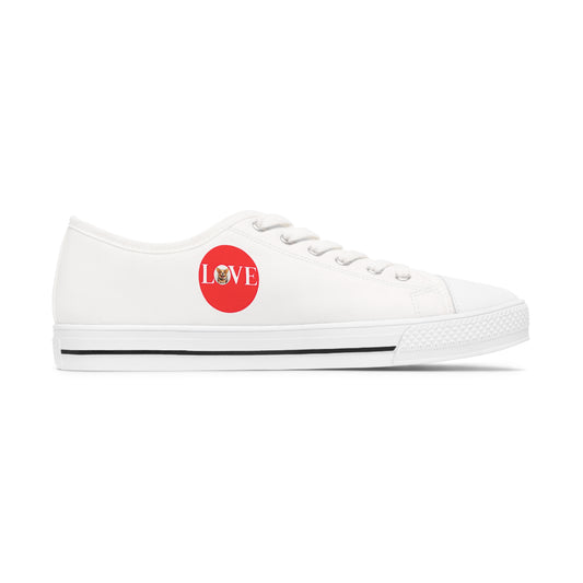 More Love - Women's Low Top Sneakers