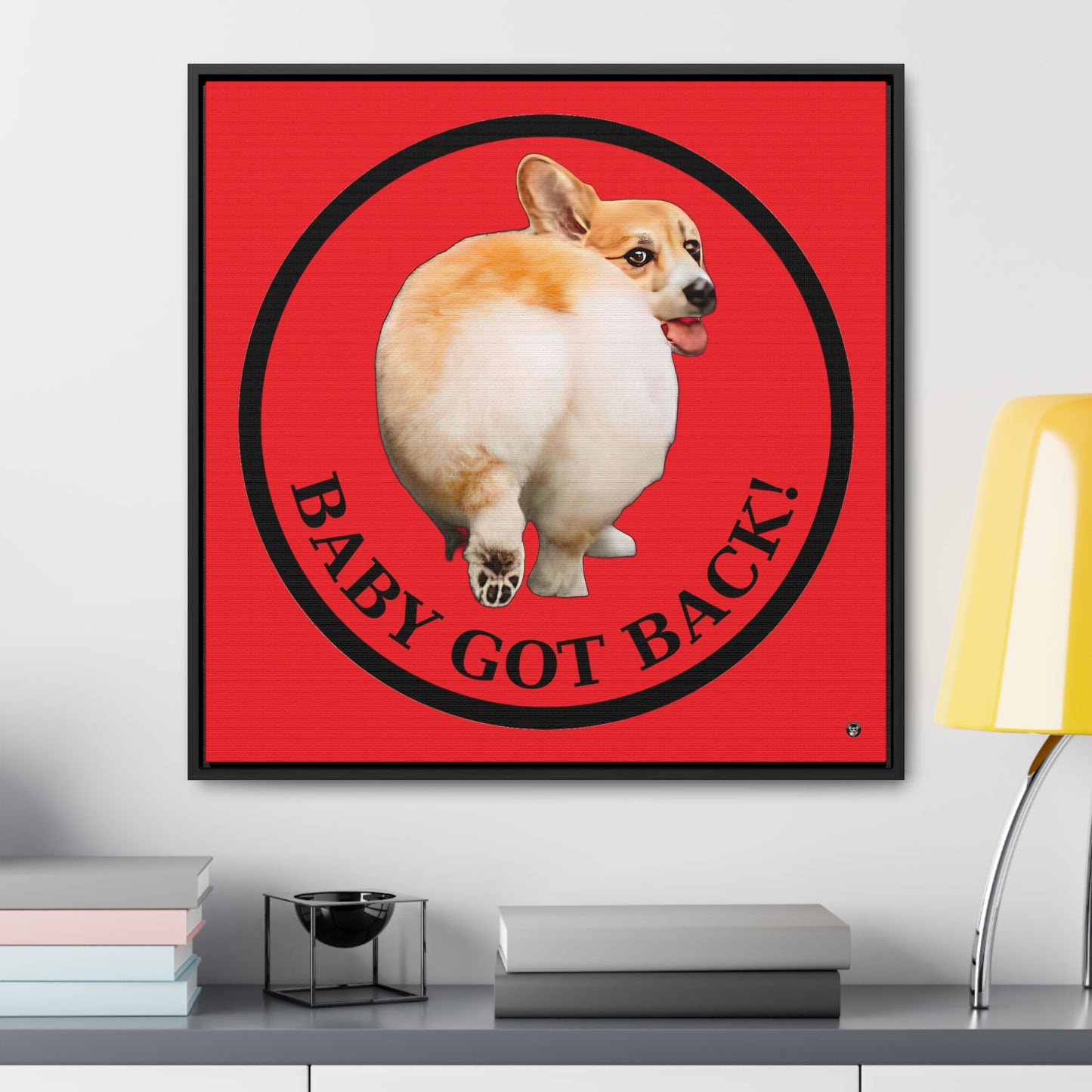 Baby Got Back - Framed on Canvas