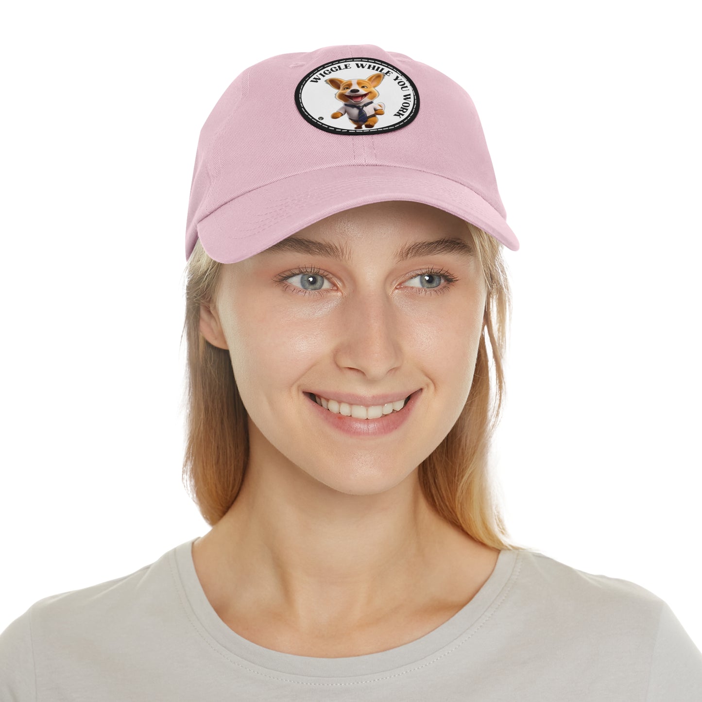 Wiggle While You Work - Cap with Leather Patch