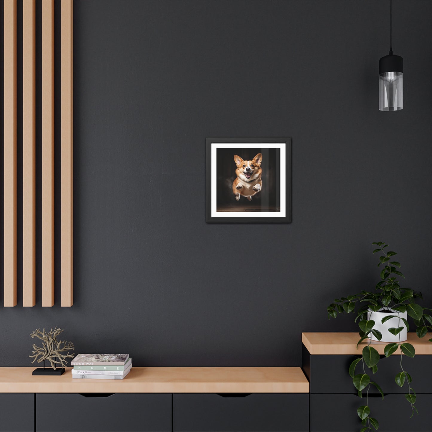 Tableau encadré « Greeter »