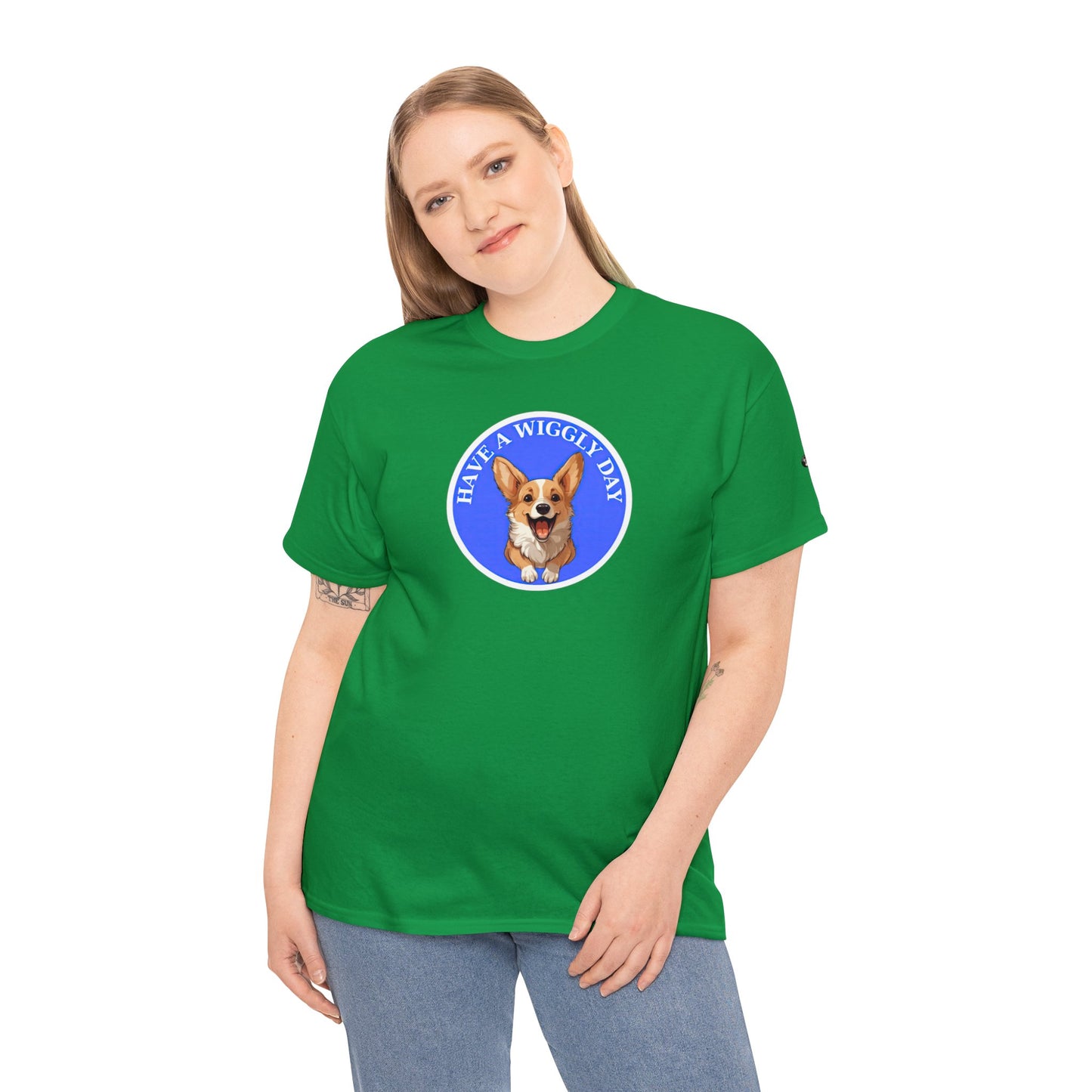 Have a Wiggly Day - Unisex Heavy Cotton Tee