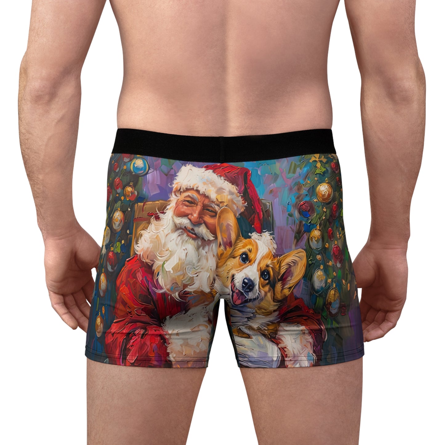 Christmas Corgi Boxer Briefs!