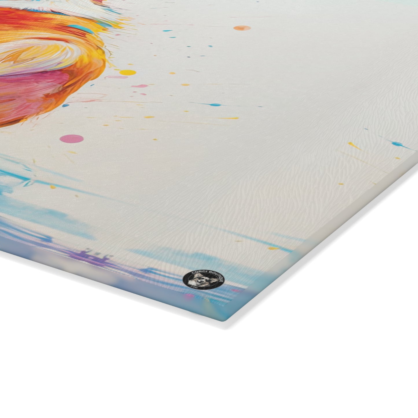 Rump Toast - Glass Cutting Board