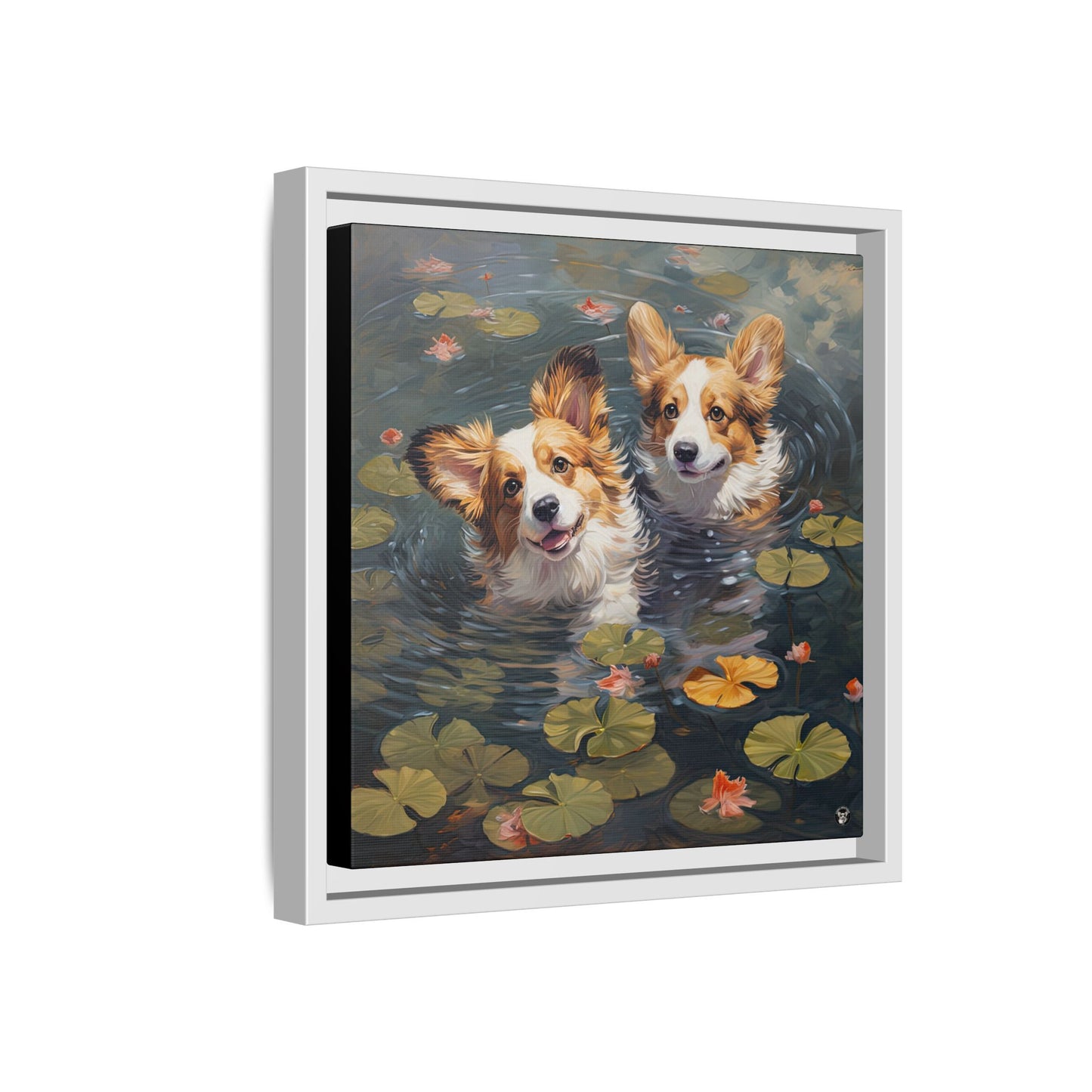Pond Pups on Canvas