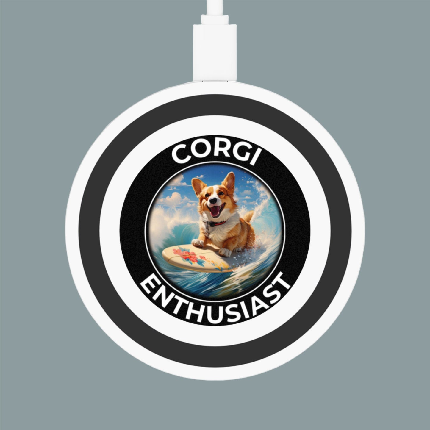 Corgi Enthusiast - Quake Wireless Charging Pad