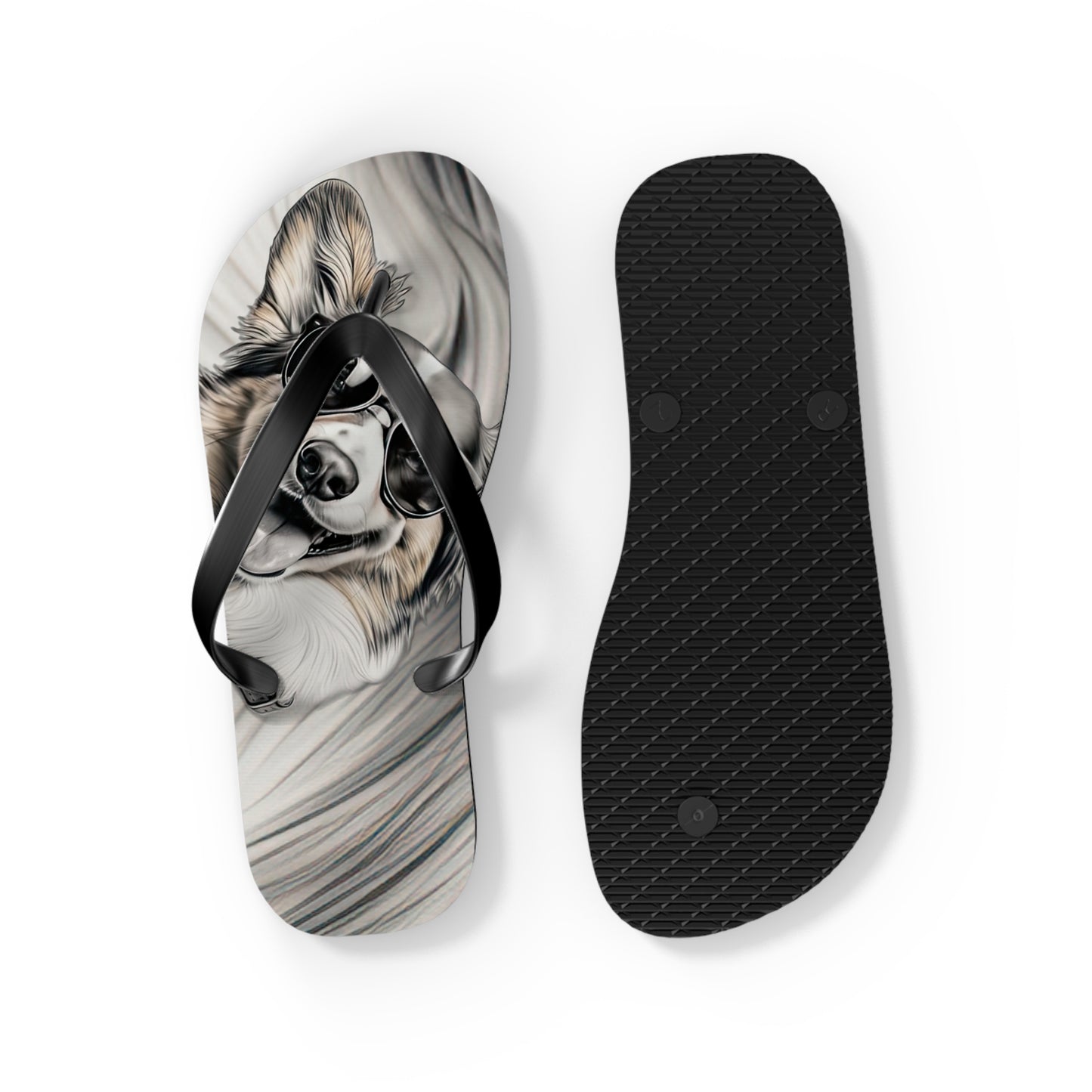 Corgi Cool Flip-Flops
