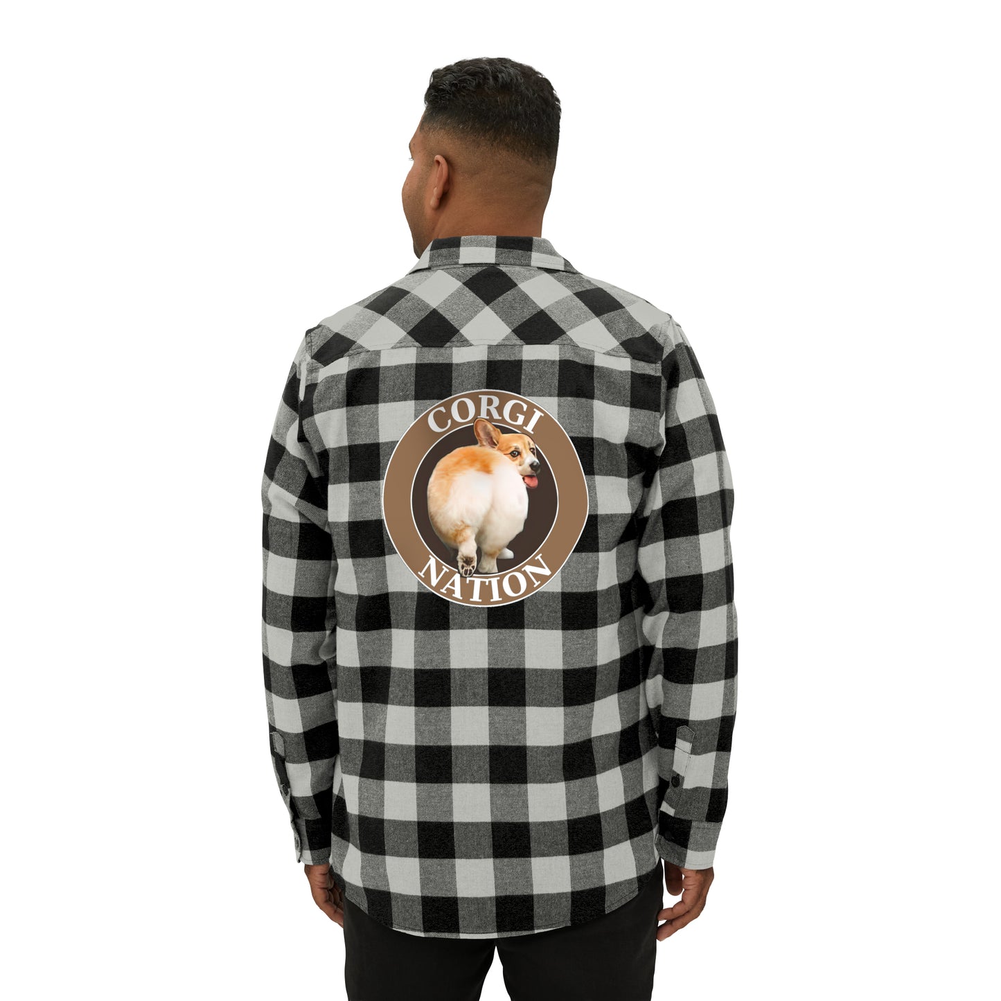 Corgi Nation - Flannel Shirt