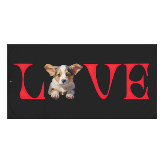 LOVE - Bath Towel