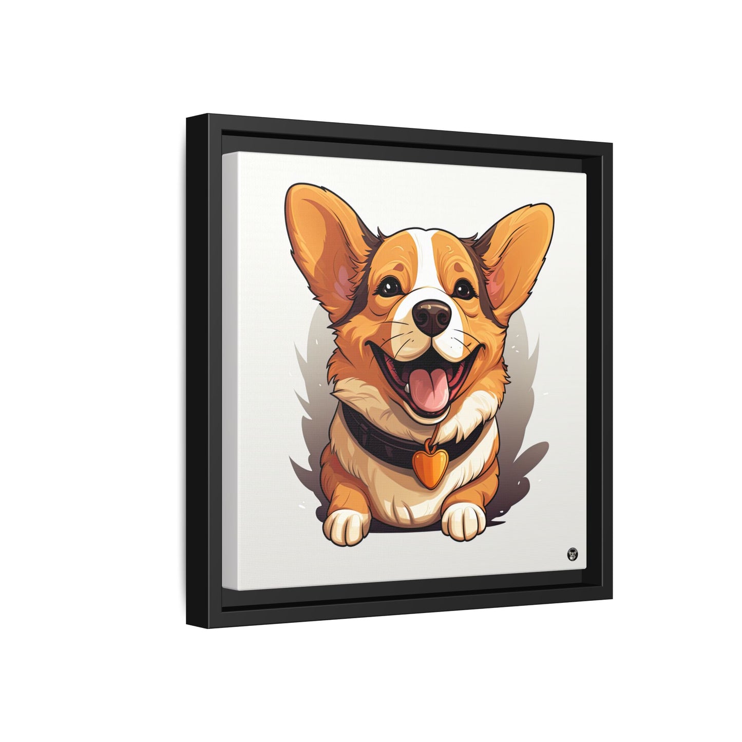 Puppy Love on Canvas