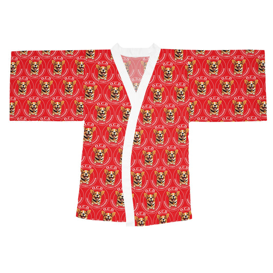 O.C.D. Obsessive Corgi Disorder - Kimono Robe