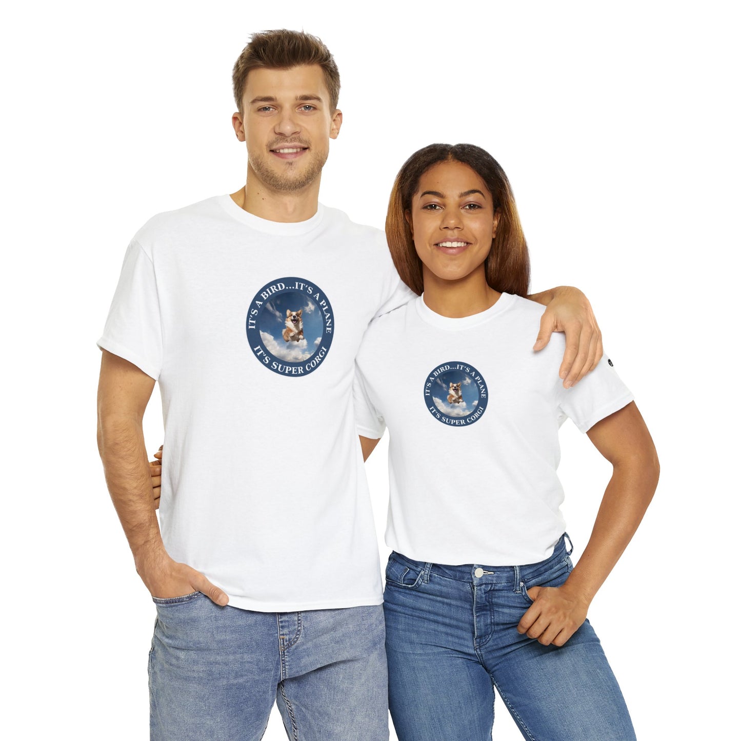 Super Corgi - Unisex Heavy Cotton Tee