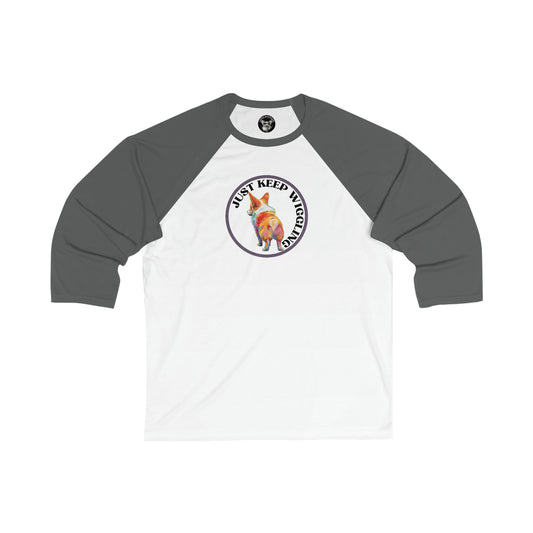 Just Keep Wiggling - Baseball Shirt