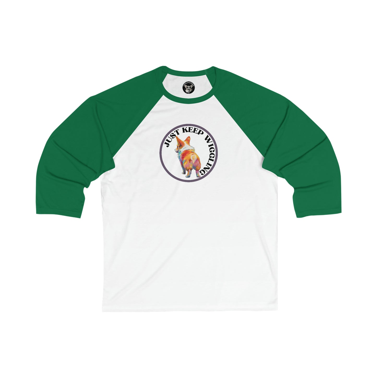 Just Keep Wiggling - Baseball Shirt