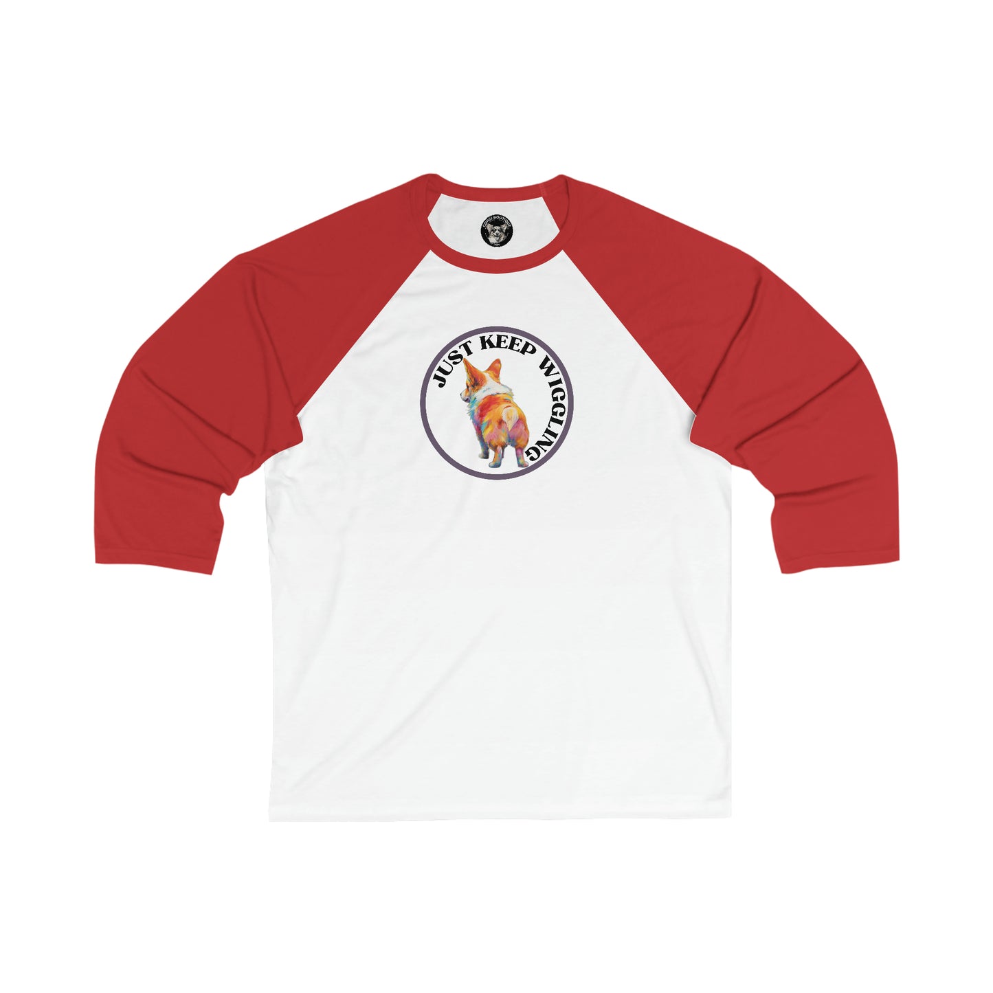 Just Keep Wiggling - Baseball Shirt