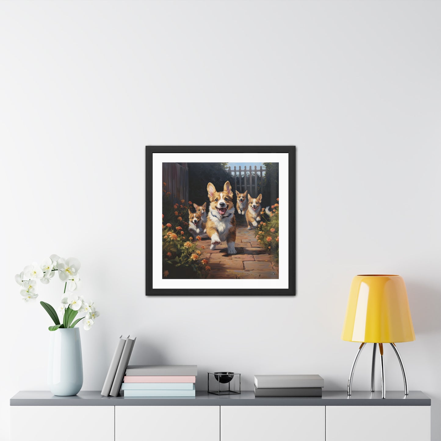 Tableau encadré « Bienvenue à la maison »