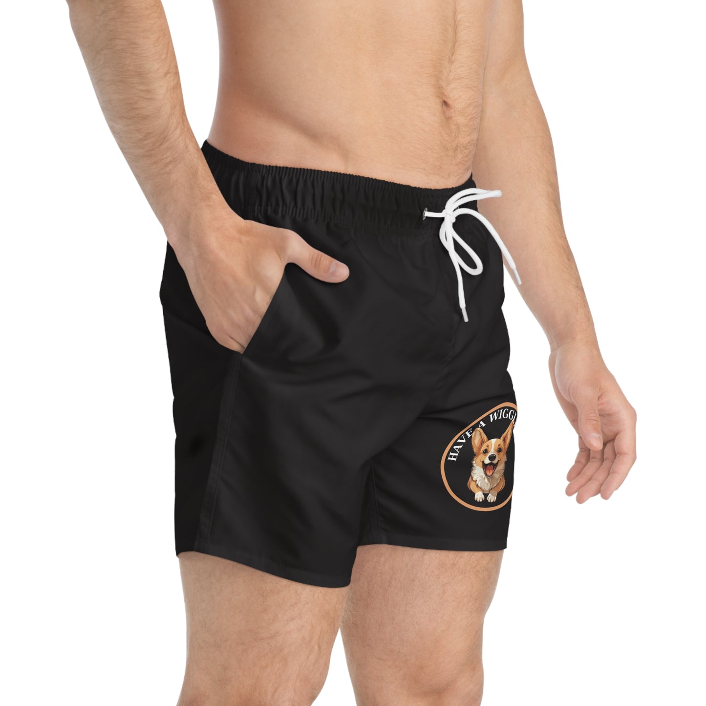 Have a Wiggly Day Swim Trunks