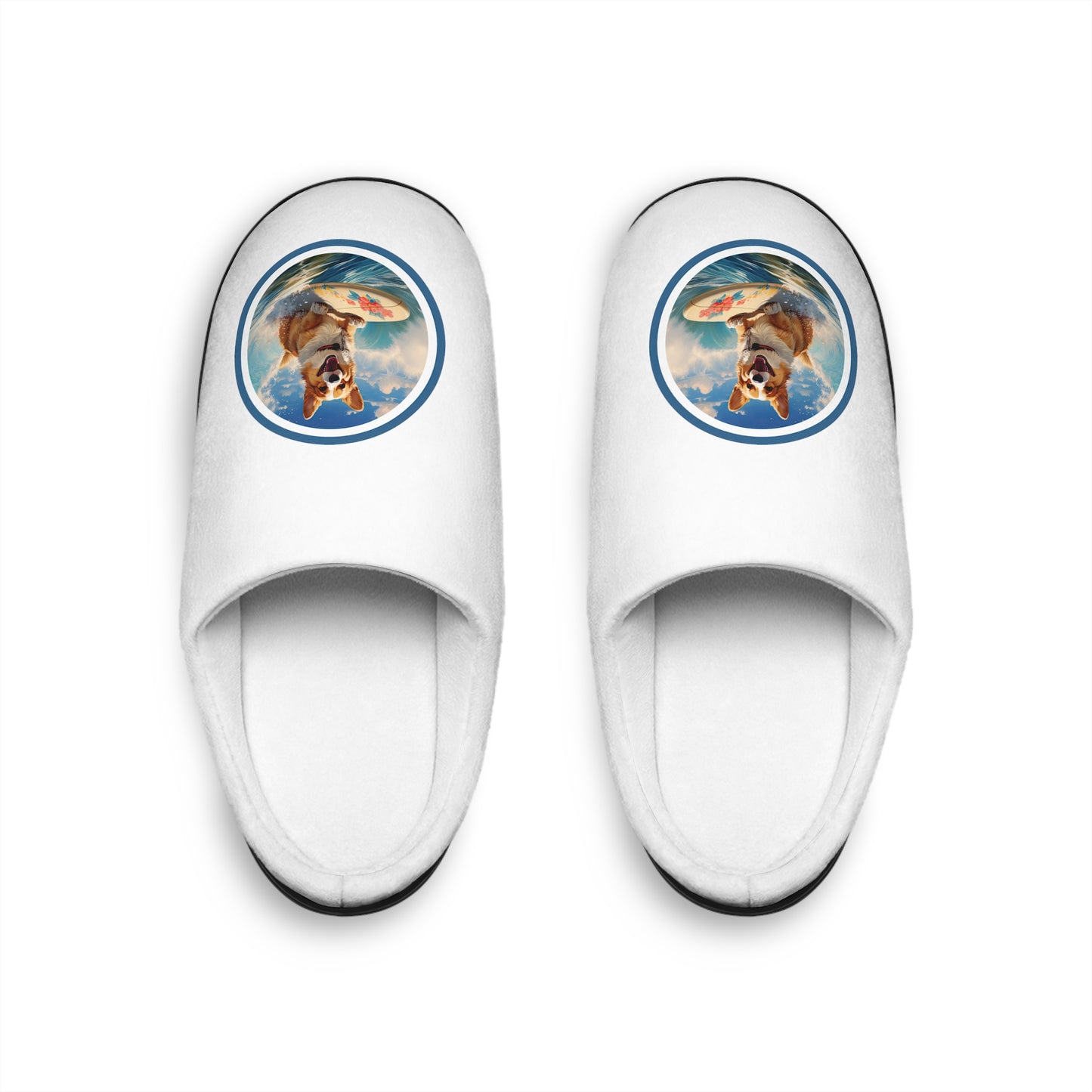 Cowabunga Corgi - Women's Slippers