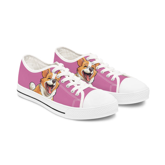 Jolly Jiggler Big Pink - Women's Low Top Sneakers