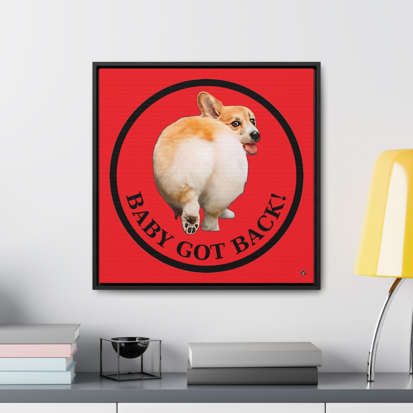 Baby Got Back - Framed on Canvas