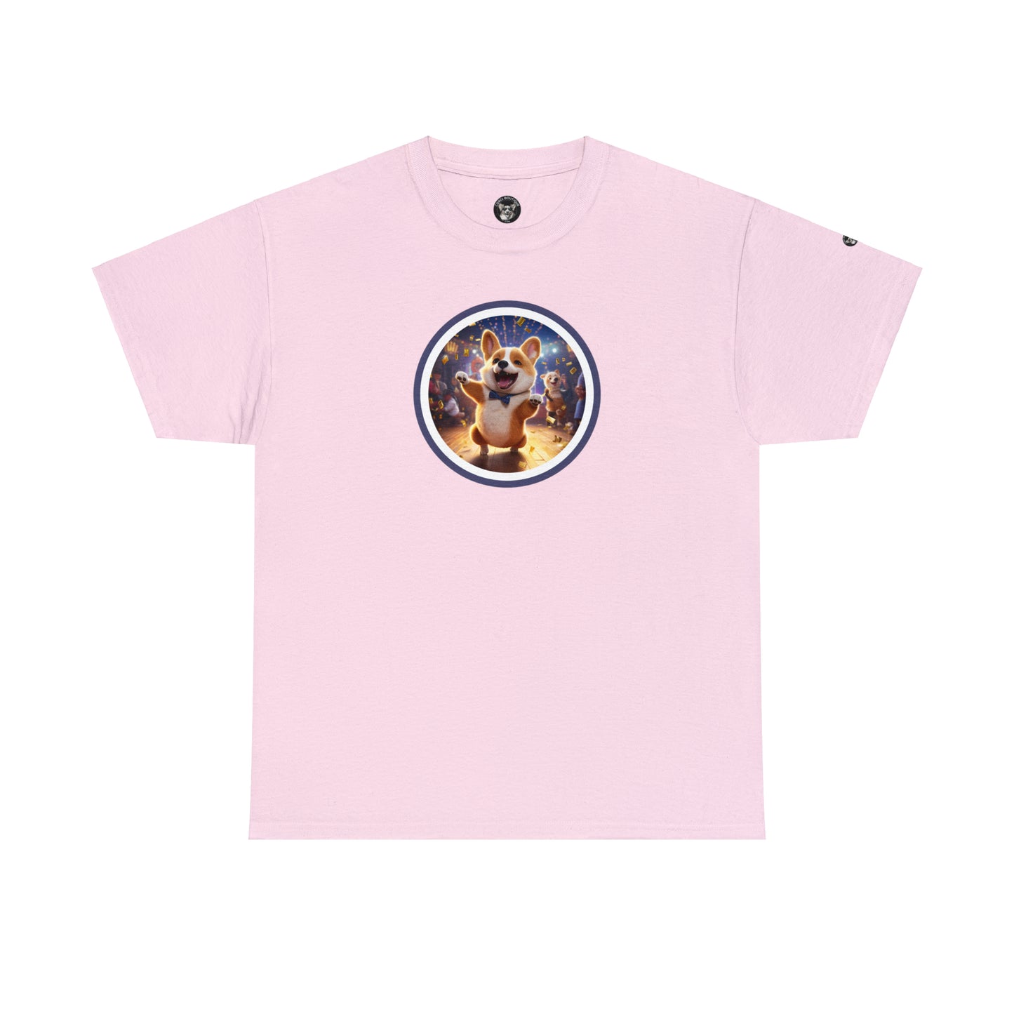 Boogaloo Corgi - Unisex Heavy Cotton Tee