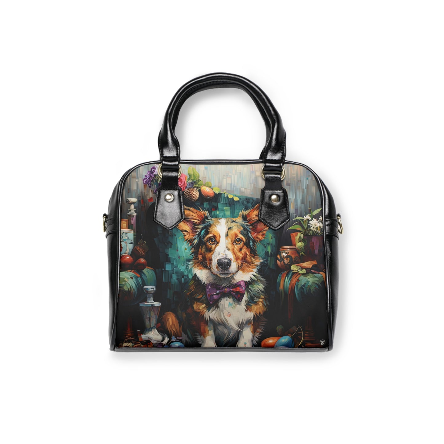 Formal Corgi - Handbag w/Removable Shoulder Strap