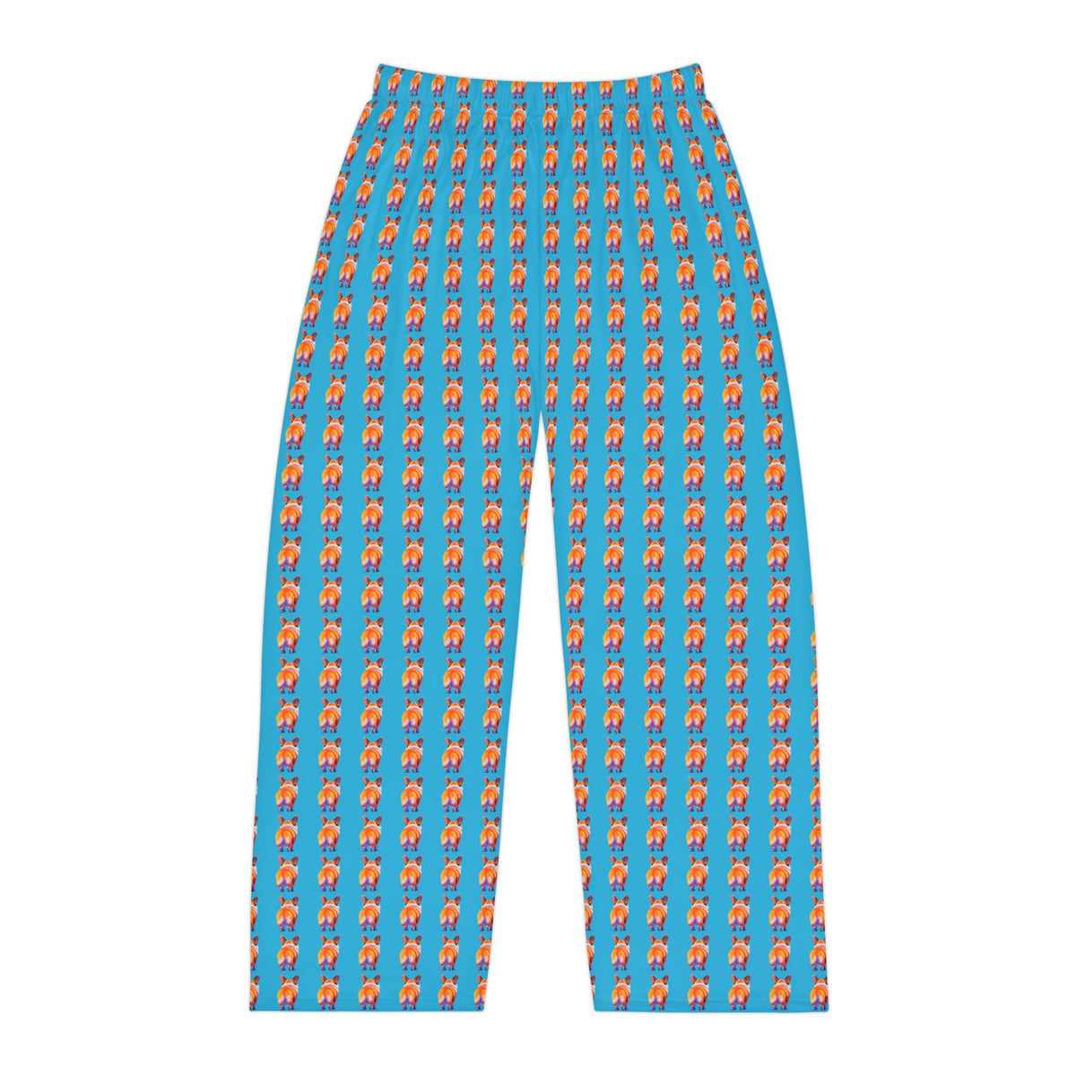 Corgi Butt Stripes Artistic Portrait - Men's Lounge Pants